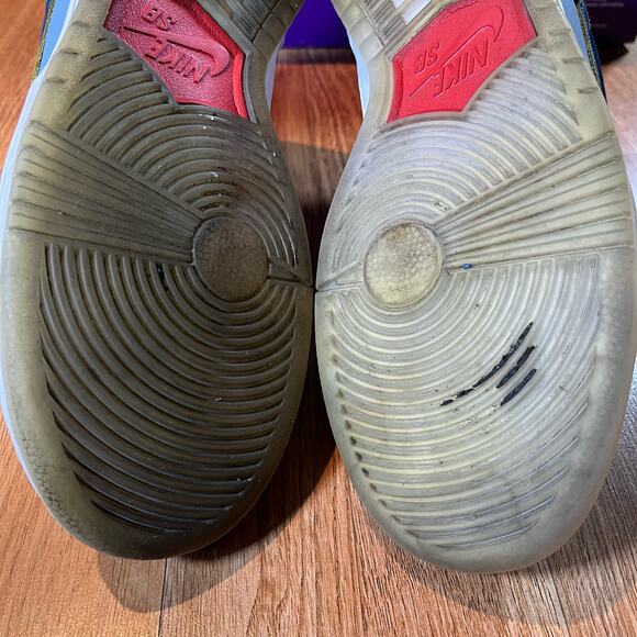 Nike x Why So Sad? SB Dunk Low Pro Coastal Blue DX5549-400 Sneakers US Size 10.5 - Picture 7 of 10